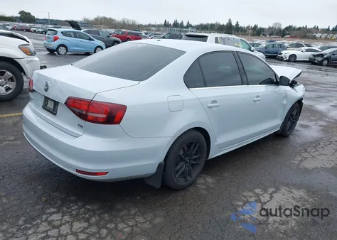 2017 Volkswagen Jetta 1.4T S из США, поврежденный, VIN 3VW2B7AJ2HM405866